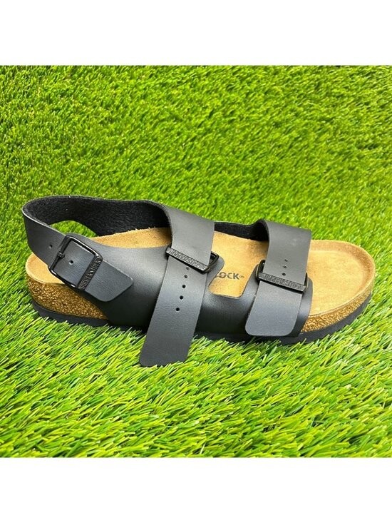 Birkenstock Milano Mens Size 8 Black Brown Beach Classic Outdoor Comfort Sandals main image 8
